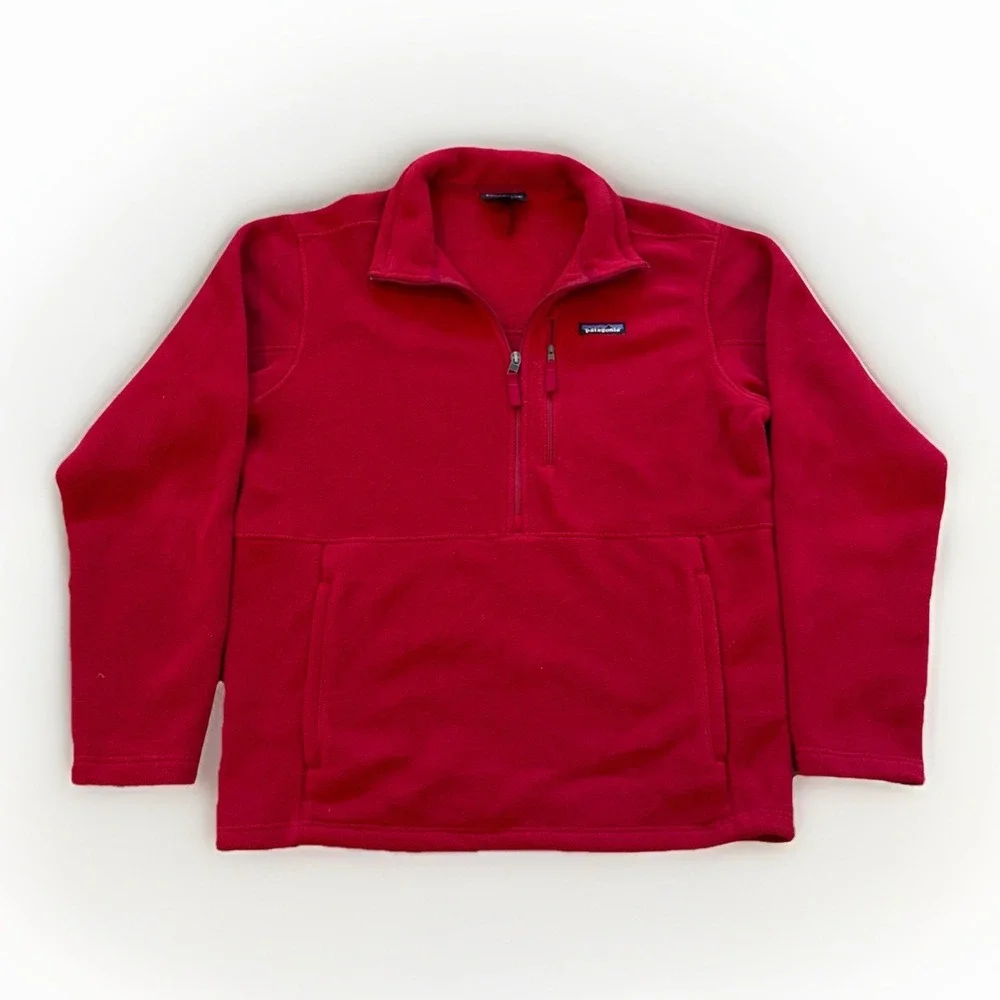 Patagonia Synchilla Marsupial Pullover Fleece Jacket Mens M Gorpcore 23000 Vtg‎